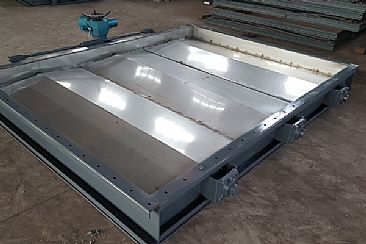 電動(dòng)單擋板風(fēng)門